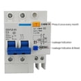 thumbnail image 2 of Disyuntor de corriente residual en miniatura 2 polos 30mA 400V Protector de fugas eléctricas para el MABOTO protector actual, 2 of 7