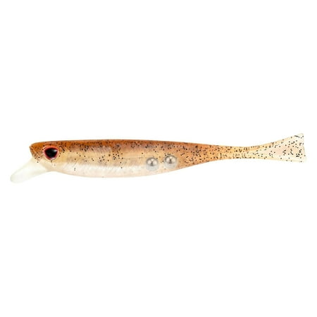 NOMAD DESIGN Delta Minnow 4.5 Adjusta-Ball Arkansas Shiner Soft Plastic Swimbaits 4-Pieces (DMINN-45-ARKSH)
