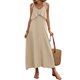 thumbnail image 2 of mfyjkho Vestidos para mujer, Vestido camisola sin mangas de verano para mujer, holgado, cómodo, versátil, informal, para uso diario. Vestidos festivos para mujer xl, 2 of 9