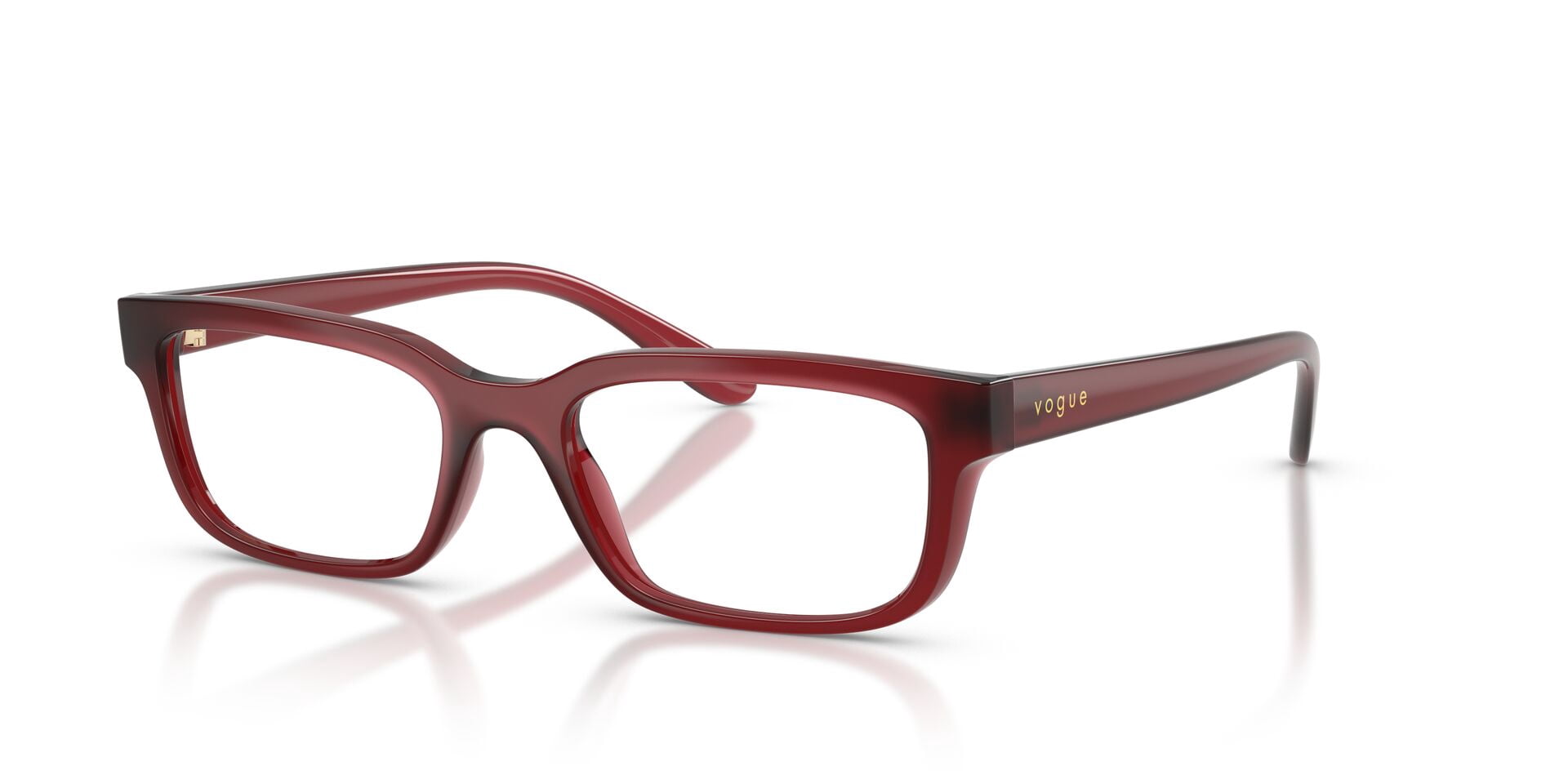 Vogue Unisex 53mm VO5671 Eyeglasses, Opal Bordeaux