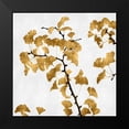 thumbnail image 2 of Bennett, Kate 12x12 Black Modern Framed Museum Art Print Titled - Ginko in Gold I, 2 of 5