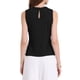 thumbnail image 3 of INSPIRAR CHIC Blusa sin mangas de verano para mujeres, blusas de tanque con cuentas, casual, trabajo, oficina, color negro, 3 of 5