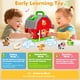 thumbnail image 4 of Juguete de aprendizaje Montessori Ellinjan Musical Farm Animal Barn 1-3, 4 of 8