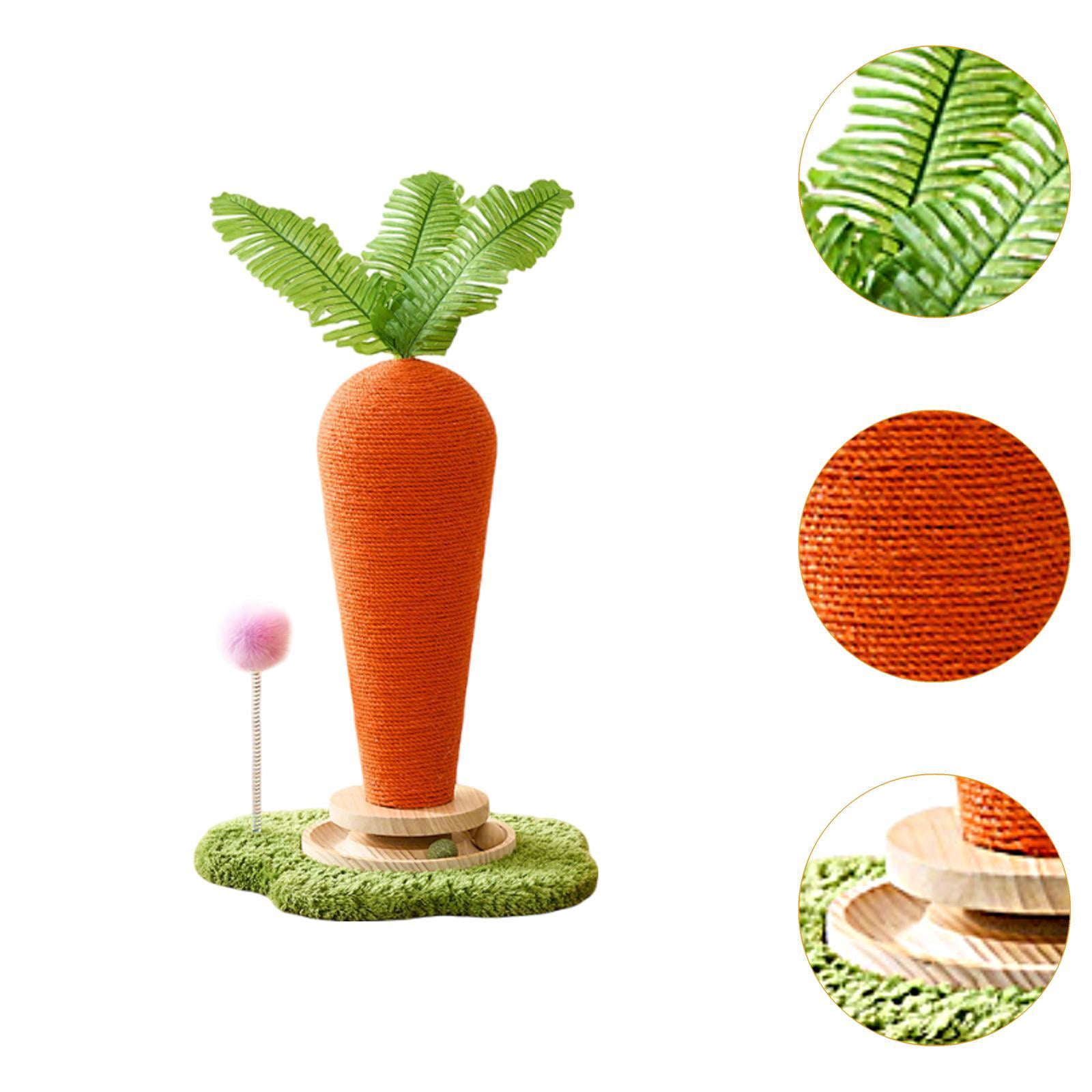 balikha Cat Kitten Scratch s Supplies Exercise Claw Scratcher Cat Tree with Scratcher Post for Cat and Kittens 34x61cm