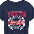 thumbnail image 3 of Coca-Cola - EST 1886 - Have A Coke & A Smile - Tokyo - Women's Short Sleeve Graphic T-Shirt, 3 of 5