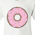 thumbnail image 4 of Inktastic Pink Donut, Donut With Colorful Sprinkles, Frosting Youth T-Shirt, 4 of 5