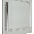 thumbnail image 3 of GlideRite 6-5/16 in. Center Solid Modern Cabinet Bar Pull, Polished Chrome, 3 of 4
