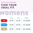 thumbnail image 3 of Prevail Per-Fit Daily Underwear for Women, Incontinence, Disposable, Extra Absorbency, Medium, 80 Ct, 3 of 9