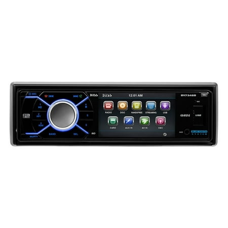Boss BV7348B 3.2" TouchSreen In Dash DVD/CD Car Player USB/SD Bluetooth Audio