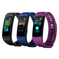 thumbnail image 2 of Color Screen Fitness Tracker - AGPtek Bluetooth Waterproof Bracelet w/ Heart Rate Monitor & Step Counter, 2 of 11