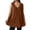Brown, variant on Womens Plus Size Tank Tops L-5xl V Neck Sleeveless Cute Cami Tank Tops Summer Casual Fashion Tunic Top,Dark Purple 5XL
