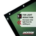 thumbnail image 2 of Pantalla de soldadura transparente Curtain Jackson Safety con protección UV, 2 of 6