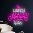 thumbnail image 2 of Handmadetneonsign Happy Mother's Day Wall Art, Mother Day Wall Decor, Mother's day Wall Decor, 2 of 5