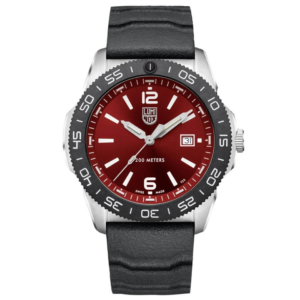 Luminox Luminox 3135 Men's Sea Pacific Diver Crimson Red Dial Strap