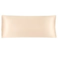 thumbnail image 1 of Unique Bargains Taie d'Oreiller en Satin de Luxe Rafraîchissante Anti-Rides Longue Taie d'Oreiller Soyeuse, 1 of 10
