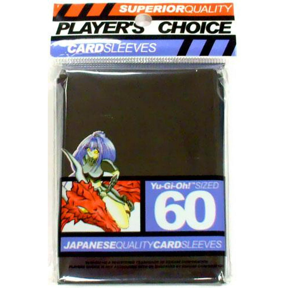 Card Supplies Black Card Sleeves [60 ct]