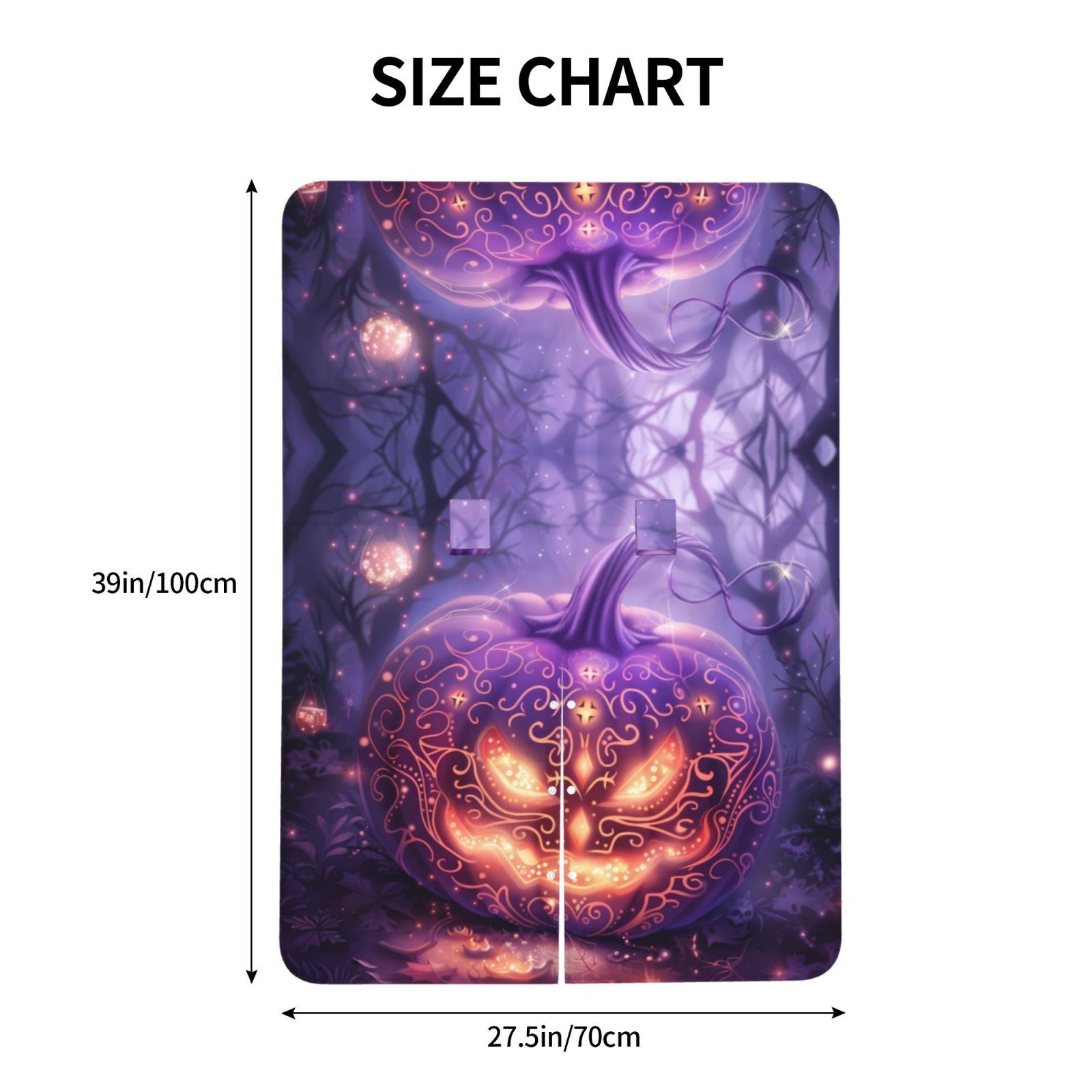 Car Seat Cover Baby - Halloween Purple Carved Pumpkin Breathable Infant Car Seat Cover for Baby Carseat, Lightweight Comfort Baby Essentials Must Haves Newborn Stuff for Girl Boy
