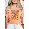 thumbnail image 4 of Flower Garden Spring Comfort Colors Graphic Tee T-Shirt, 4 of 5