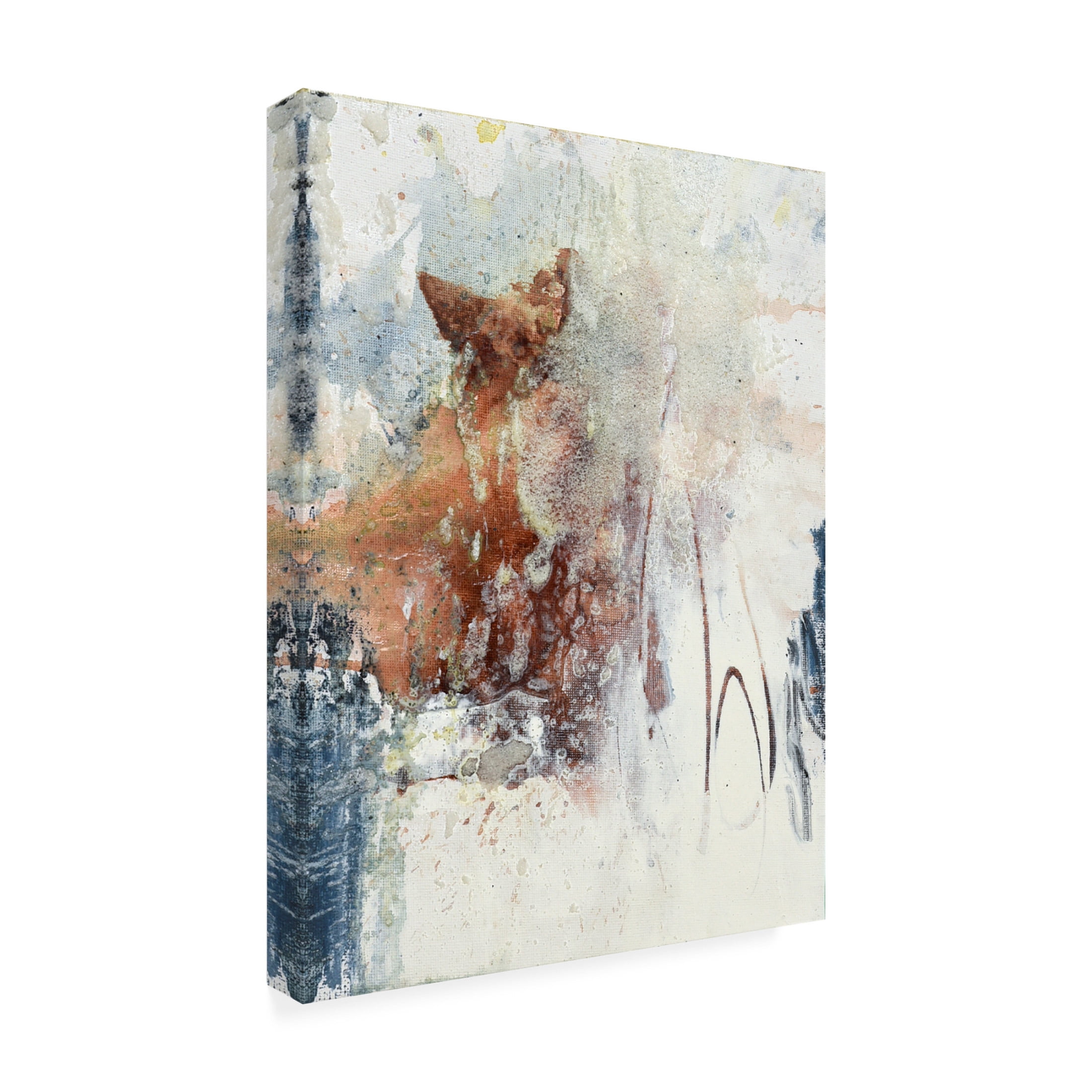 Canvas Wall Art - Deb Chaney 'Miracle Beach' Wall Art for Living Room, Bedroom, or Office Décor by Trademark Fine Art - 14 x 19 Inches