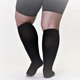 thumbnail image 2 of Calcetines de compresión DEKAXID de talla grande para hombre y mujer, antivarices, trombos, hasta la rodilla, elásticos, para correr, viajar, recuperación, tallas 3XL, 4XL y 5XL., 2 of 5
