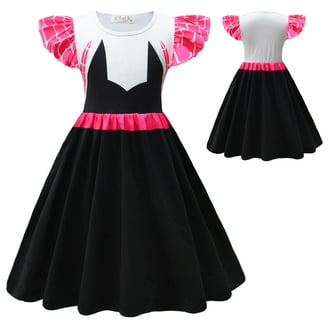 SUEE Girls Super Brothers Cosplay Princess Dress Halloween Party Outfit -  Walmart.com
