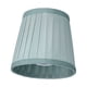 thumbnail image 4 of Lámpara de tela verde con decoración de iluminación suave y elegante con clip para hoteles y habitaciones, 4 of 8