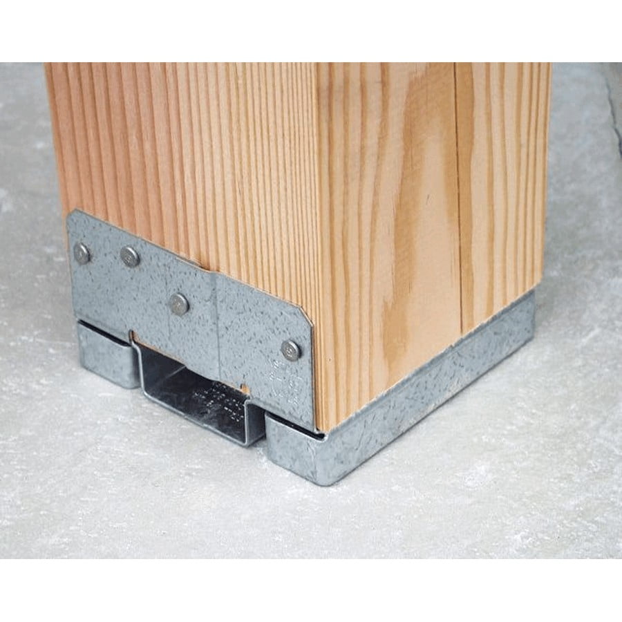 ABA Adjustable Post Base For Post To Concrete Connection, 48 OFF