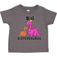 thumbnail image 3 of Inktastic Big Sistersaurus with Cute Sibling Dinosaurs Girls Toddler T-Shirt, 3 of 5