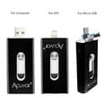 thumbnail image 5 of Acuvar 64GB Mobile USB Flash Drive for iPhone, iPad and Most USB Enabled Devices for Data Transfer and Backup (Black), 5 of 7