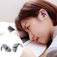 thumbnail image 3 of 2 Almohadillas para Los Oídos con Cancelación de Ruido de Silicona para Dormir, Roncar, Nadar, Gris Y Rosa. Baoblaze tapones para auriculares, 3 of 8
