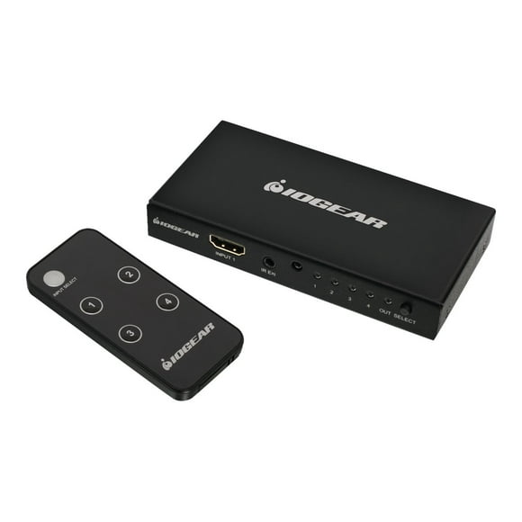 IOGEAR GHDSW4K4 - Commutateur Vidéo/audio - 4 x HDMI