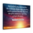 thumbnail image 4 of Scripture Walls  The Lord Bless Thee Numbers 6:24-26 Bible Verse Canvas Christian Wall Art Ready to Hang Unframed, 4 of 9