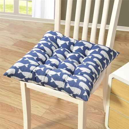 PhoneSoap New Printing Plain Seat Pad Dining Room Garden Kitchen Chair Cushions Tie On H