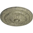 thumbnail image 3 of Ekena Millwork 16"OD x 2 1/4"P Wigan Ceiling Medallion, Hand-Painted Castle Stone Crackle, 3 of 6
