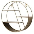 thumbnail image 1 of Floating Shelf Metal Geometric: Hanging Storage Shelf Display Shelf Wall Shelf, 1 of 9