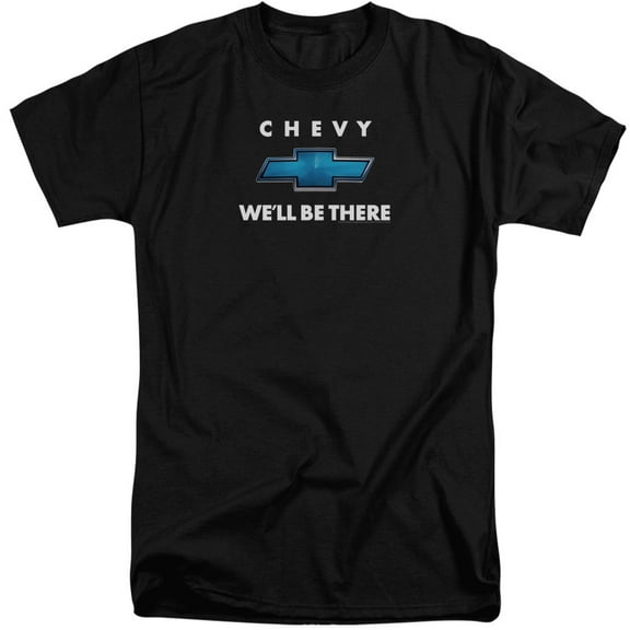 Chevrolet Well Be There S/S Adult Tall 18/1 T-Shirt Black