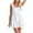 White, variant on jsaierl Womens Rompers and Jumpers, Women's Sexy Solid Color Short Sleeve Halter Jumpsuit