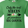 thumbnail image 4 of Inktastic Only the Best Nieces Get Promoted to Big Cousin Youth T-Shirt, 4 of 5