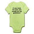 thumbnail image 1 of CafePress - You Should See My Godfather Body Suit - Baby Light Bodysuit, 1 of 1