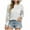 White, variant on Women Cute Lace Crochet Sweater Fall Lightweight Crewneck Knit Pullover Sweaters Casual Long Sleeve Jumper Tops