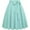Green, variant on Lovskoo Womens Vintage High Waist A-Line Skater Skirt Bow Tie Flared Midi Skirt with Pockets Red XL