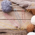 thumbnail image 4 of FUEENIRVA 10Ud Accesorios Para Crochet Y Tejido En Aleación Para Proyectos De Bufandas Y Mantas Color Aleatorio, 4 of 7