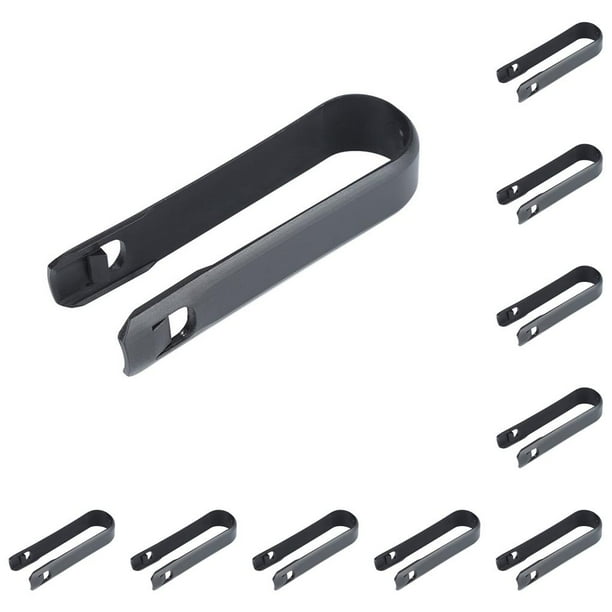 Sidaley Rueda de coche Extracción de lengüetas Vehículo Camión Neumático Cubierta de tuerca Pernos Tapas Perno Extractor de mano Negro 10piezas