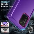 thumbnail image 6 of Leyi for Samsung Galaxy A03s Phone Case, Samsung Ao3s Case with Screen Protectors 3 in 1 , Purple, 6 of 7