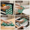 thumbnail image 5 of 6 Pcs Funny Kitchen Towels,Green Christmas Tree and Snowflake Pattern Microfiber Dish Towels,Kitchen Tea Towels,Kitchen Towel Set (18" X 26"), 5 of 7