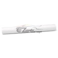 thumbnail image 3 of EZAUTOWRAP 7D Carbon Fiber White High Gloss Vinyl Wrap Bubble Free Air Release Decal 6D, 3 of 8