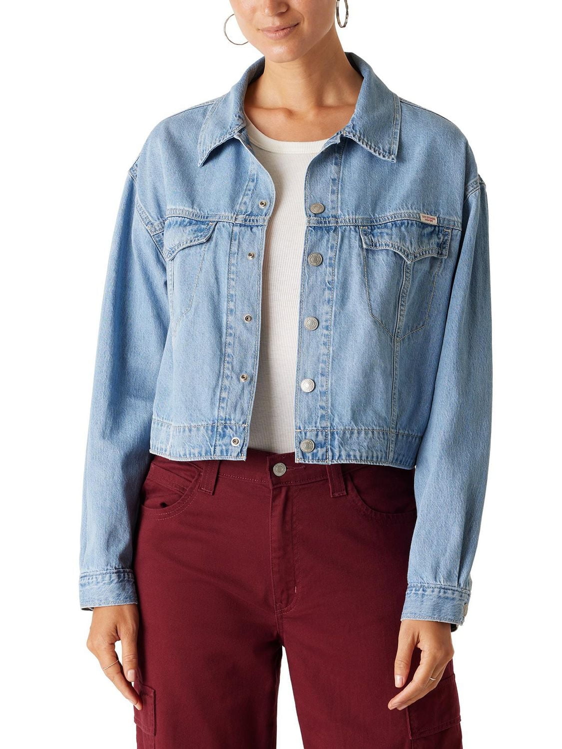 Blouson camionneur ancien pour femme Levi Strauss SignatureMC Tailles offertes : TP – TG