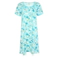 thumbnail image 3 of JEFFRICO Womens Nightgowns Sleepwear Soft Pajama Dress Nightshirts Plus Size, 3 of 4