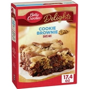Betty Crocker Delights Cookie Brownie Bar Mix, 17.4 oz.