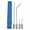 Blue, variant on Anewi Pressure Washer Needle Nozzle Kit, Stainless Steel Flush Wand Extension with 1/4 Inch Quick Connect for RV Water Heater, AC Coil and Gutter Cleaning